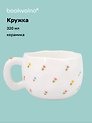 Кружка Цветочки (керамика) (320мл) (12-16187-202505-B13)