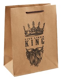 Пакет А5 23*18*10 "King" крафт, нейтр.