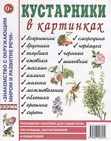 Кустарники в картинках. Наглядное пособие для педагогов, логопедов, воспитателей и родителей