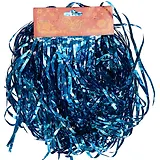 Новогодний дождик синий мерцающий, 9 х 150 см