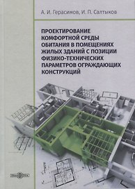 Проектирование комфортной среды обитания в помещениях жилых зданий с позиции физико-технических параметров ограждающих конструкций. Монография