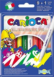 Фломастеры 10цв "CARIOCA MAGIC" к/к, подвес, Universal