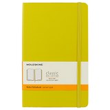 Записная книжка Moleskin Classic Large, твёрдая обложка, жёлтая, А5