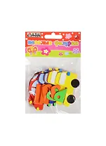 Набор для творчества Arte Nuevo Веселые фигурки Фигурки-наклейки Машинки из EVA DT-1017