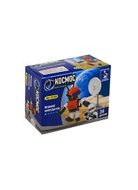 Конструктор пластмассовый Космос Робот (25160) (34дет.) (AUSINI) (6+) (коробка)