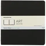 Альбом для рисования Moleskine, Cahier Sketch Album, А5, 44 листа, черный
