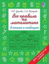 Все правила по математике в схемах и таблицах. Для начальной школы