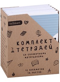 Тетради предметные Be Smart, Pets, 48 листов, 12 штук