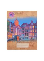 Дневник для ср. и ст.кл. "Все краски Амстердама" 7БЦ, мат.ламин., понтон.печ., Unnika