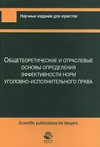 Общетеоретические и отраслевые основы определения эффективности норм уголовно-исполнительного права