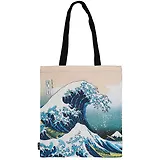 Сумка-шоппер "Кацусика Хокусай. Большая волна", 40 х 32 см