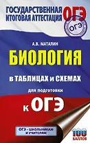Биология в таблицах и схемах для подготовки к ОГЭ. 6-9 классы
