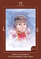 Папка для акварели А2 10л "Настя" рисов.с хлопком, 200г/м2, Гознак