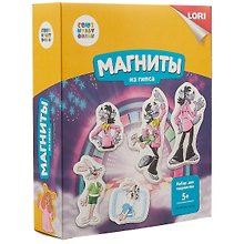 Набор для творчества Lori. Магниты из гипса «Союзмультфильм. Ну, погоди!»