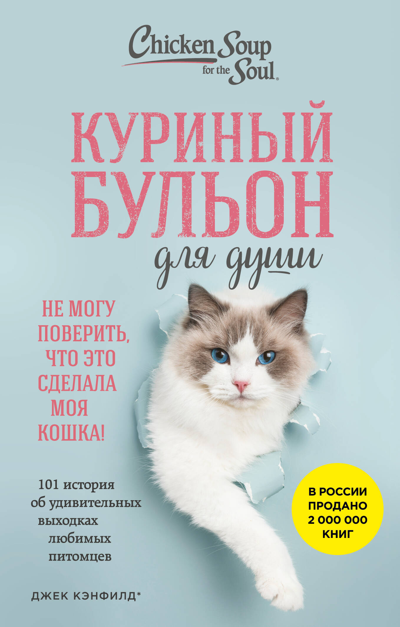 Куриный бульон для души. Не могу поверить, что это сделала моя кошка! 101 история об удивительных выходках любимых питомцев
Куриный бульон для души. Не могу поверить, что это сделала моя кошка! 101 история об удивительных выходках любимых питомцев