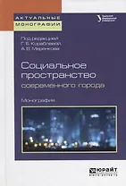 Социальное пространство современного города. Монография