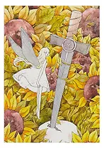 Книга для записей А5 80л кл. "Фея" 7БЦ, ламинация soft touch, офсет