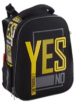 Ранец "ERGONOMIC Classic. YES NO" 37*29*17см, EVA материал, 2отд., нагрудн.стяжка, светоотраж.элементы