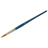 Кисть художественная №11 "Галерея", синтетика, круглая, короткая ручка, Гамма