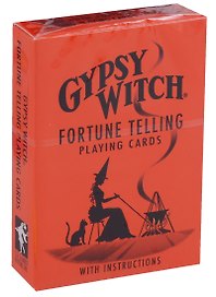 Таро Аввалон, Gypsy Whitch Planing Cards Цыганская ведьма Игральные карты-оракул (карты+инструкция) (на англ. яз.)