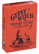 Таро Аввалон, Gypsy Whitch Planing Cards Цыганская ведьма Игральные карты-оракул (карты+инструкция) (на англ. яз.)