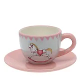 Набор чашка с блюдцем Лошадка (250мл) (823744)