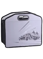 Папка для тетрадей А4 "ТАЧКА" 34*30*10см пластик, молния, выруб.ручка, расширение