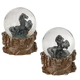 Фигурка декоративная в стеклянном шаре Лошадь, 2 варианта (7х7х8) (823318)