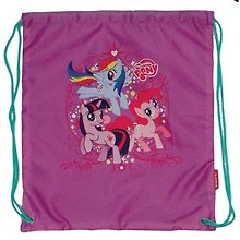 Мешок для сменной обуви "My little pony" 35*40см, на завязках с фиксаторами, Proff
