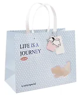 Пакет А4 32*25,5*15 "Life is a journey" дет., бум.мат.ламинат