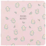 Записная книжка "Avocado. Большая вечеринка", 40 листов, 17 х 17 см