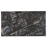 Карманный планинг «Шрифты», недатированный