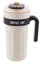 Термостакан с ручкой и ремешком Office Cup (пластик/металл) (650мл)