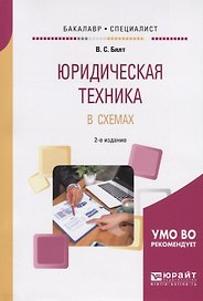 Юридическая техника в схемах. Учебное пособие для бакалавриата и специалитета