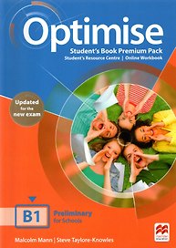 Optimise Updated B1. Students Book Premium Pack+Students Resource Centre+Online Code