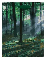 Пакет А5 23*18*10 "Утренний лес" нейтр., бум.мат