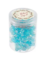 Набор елочных мини-подвесок Мишки перламутровые (25шт) (пластик) (ПВХ бокс) (12-08621-N25)