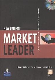 Market leader New edition Intermediate business english course book (м) Cotton (+CD-ROM)