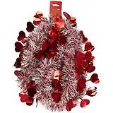 Мишура новогодняя (6х200) красный