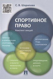 Спортивное право. Конспект лекций: учебное пособие