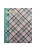 Дневник шк. "ШОТЛАНДКА (СЕРО-ГОЛУБАЯ)" интегр.обл., выб.УФ-лак, универс.шпаргалка, Феникс