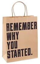 Пакет А4 26*32*12 "Мотивация" нейтр., крафт, бум.мат.ламинат, ассорти