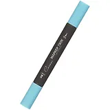 Маркер художественный "Сонет" нежно-голубой, двухсторон., тонк. и широк.долото, Сонет