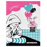 Записная книжка А6 48л лин. "МЕЧТАЙ" тв.переплёт, полноцв.печать, глянц.гологр.ламинация