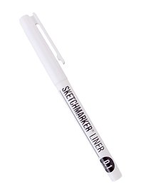 Ручка капиллярная черная 0,1мм (линер), SKETCHMARKER