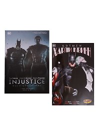 Комплект Комикс Injustice Боги среди нас Год первый Кн.2 / Бэтмен Харли Квинн (Тэйлор)