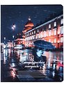 Тетрадь в клетку Знаковые сувениры, "Дождь в Санкт-Петербурге", 48 листов