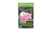 Набор для творчества Hobby Time. Творим из фоамирана. Букет своими руками «Пионы»