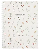 Тетрадь 80л кл. "Dreamland", листья, карт.обл., микротекстурирование, ламинация, спираль