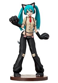 Фигурка аниме SEGA Хатсунэ Мику Кошка Hatsune Miku Project DIVA Hatsune Miku Kitty Cat 23см 40248